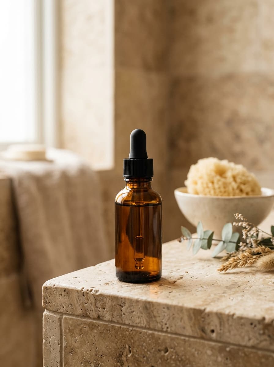 Cuvoe skincare product photography example